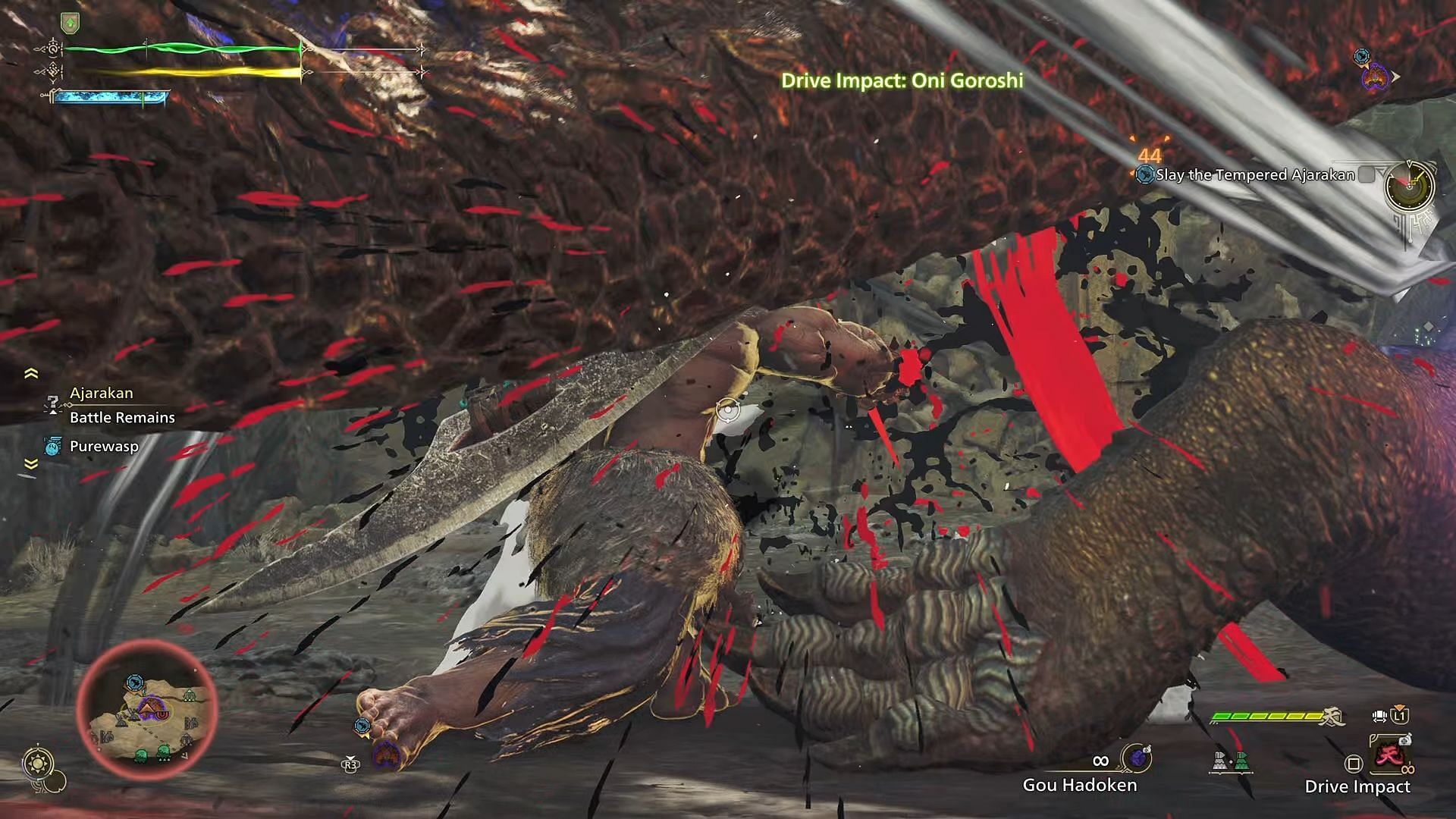 Drive Impact - Akuma (Image via Sportskeeda Gaming || Capcom)